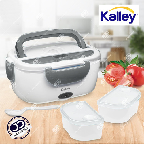 Imagen 2 de 10 de Lonchera Eléctrica Kalley Porta Comida 1.1lt, Garantía 1 Año