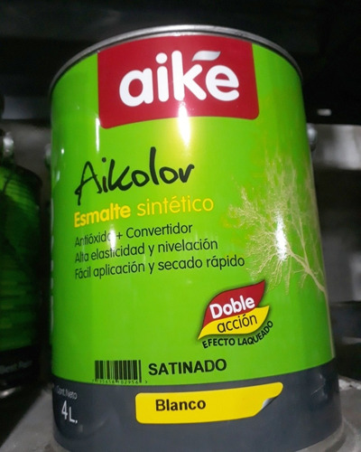 Esmalte Sintetico De Aike Blanco Satinado X 20 Litros