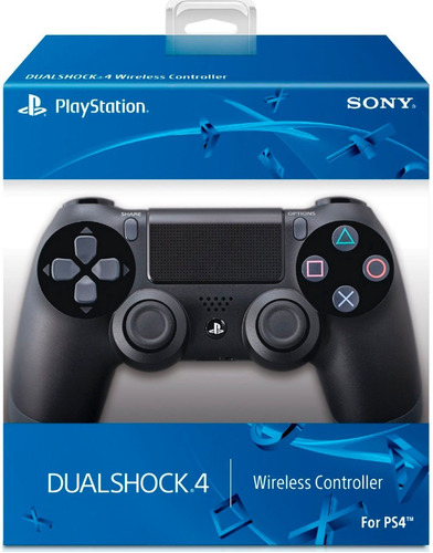 Control Dualshock 4 Controller Negro Ps4 / Color Jet Black