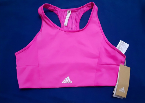 Top adidas Original Para Damas En Color Rosado Tallas Xs,s,l