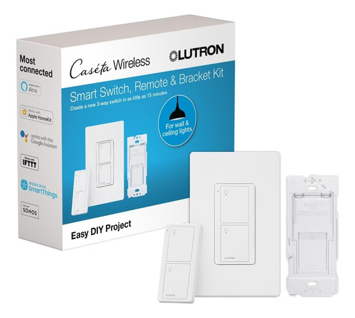 Lutron Caseta Switch Y Control Remoto Inalámbrico | Interrup