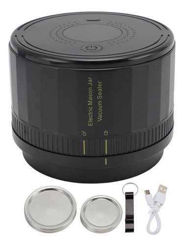Sellador Eléctrico De Tarros Mason Jar, Aspiradora Automátic