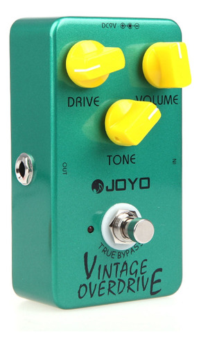 Pedal De Efecto Joyo Vintage Overdrive Jf-01  Verde