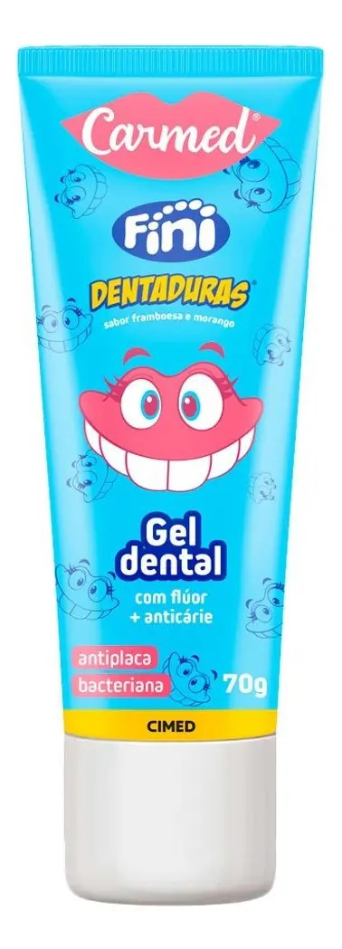 Creme Dental Carmed Fini Dentaduras 70g