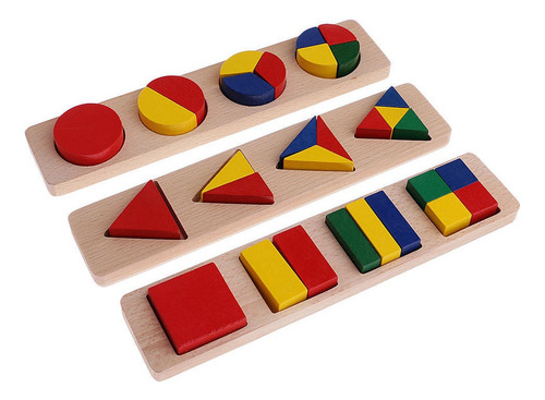 8 Set Montessori Material Sensorial Juguetes Educativos