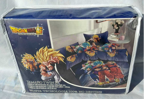 Imagen 5 de 5 de Juego De Sabanas Dragon Ball!!
