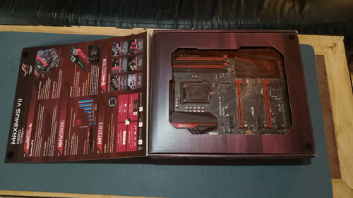 Motherboard Asus Z97 Maximus Vii Hero (se Reinicia) Negro