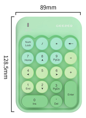 Teclado Numérico Inalámbrico: Teclado Orientado A Compact Fi