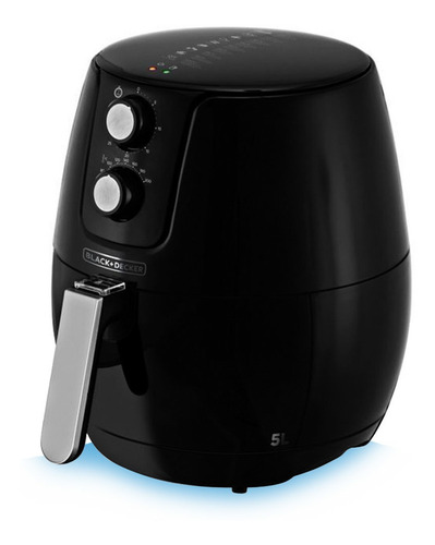 Freidora Air Fryer Black Decker 1400 W, 5 litros, 220 V, sin aceite