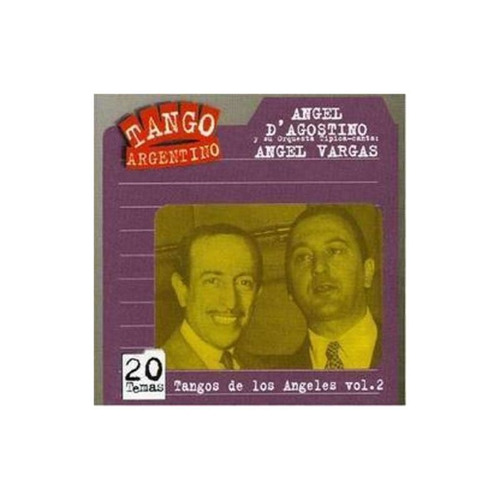 D'agostino & Vargas Tangos De Los Angeles Vol.2 Cd Nuevo