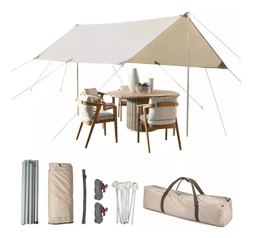 Carpa Toldo Vela Rectangular Impermeable Sombreador 