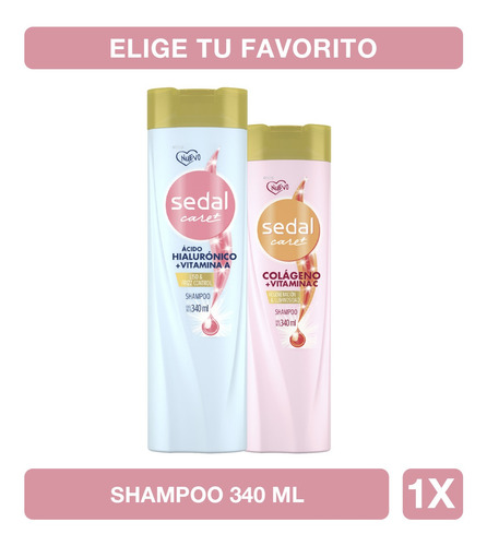 Sedal Shampoo Vitamina 340 Ml