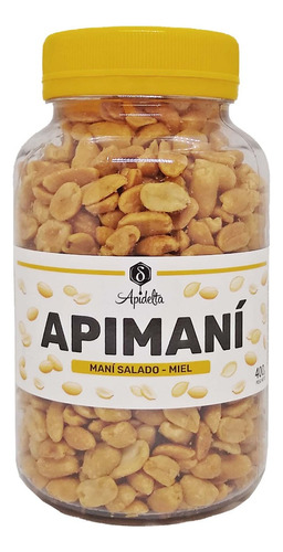 Apimani 390g Mani Salado Con Miel