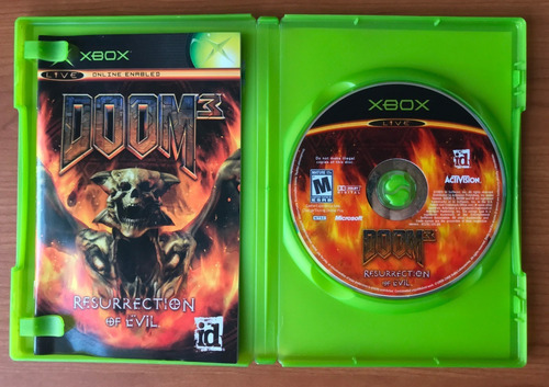 Doom 3: Resurrection Of Evil - Xbox Classico / Xbox 360