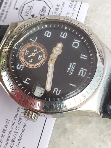 Rélogio Antigo Swatch Irony Swiss Raro Unico A Venda