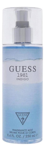 1981 Indigo Body Mist Guess Dama Contenido 250ml
