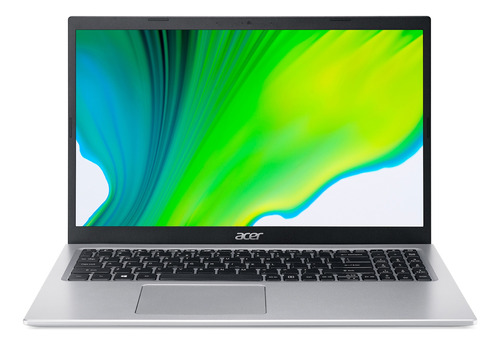 Notebook Acer Aspire 5 A515-56 cinza 15.6", Intel Core i3 1115G4  4GB de RAM 256GB SSD, Intel UHD Graphics Xe G4 48EUs 1920x1080px Windows 10 Home