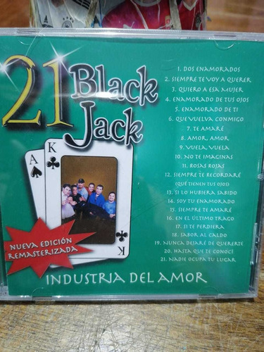 Cd Industria Del Amor 21 Black Jack