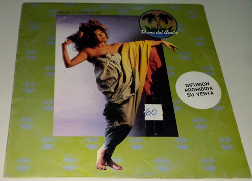 Ángela Carrasco Dama Del Caribe Disco Vinilo Lp Promo (Usado)