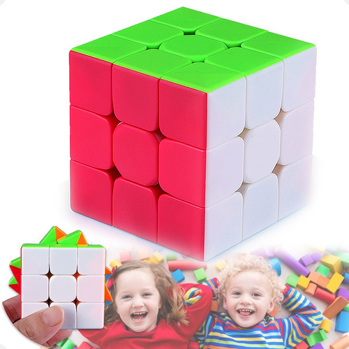 3x3 Qiyi Lubricado Cubo Rubik Profesional Juguetes Educativo