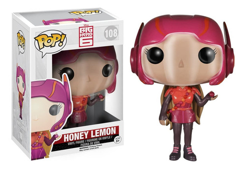 Funko Pop! Disney: Figura De Acción De Limón De 6 Héroes De