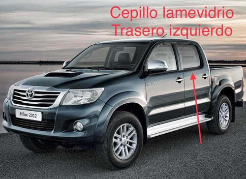 Cepillo Lamevidrio Trasero Izquierdo Toyota Hilux Original