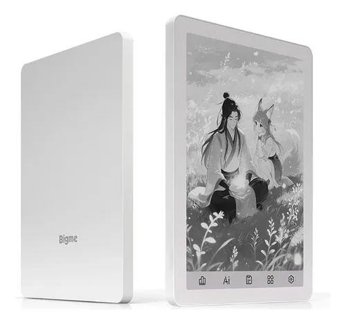 Pt Leitor De E-book Bigme B6 Preto E Branco Androidq