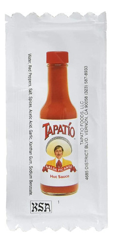 ~? Tapatío Salsa Picante Travel 1/4 Oz 7 Gramos (paquete De 