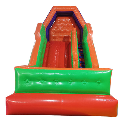 Tobogã Premium Brinquedo Inflável Com Motor Mf Brinquedos