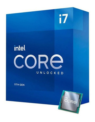 Procesador Intel Core I7 11700k Socket 1200 8 NĂșcleos 125w