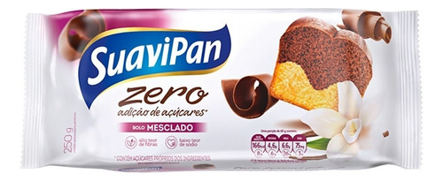 Bolo Zero Mesclado Suavipan 250g