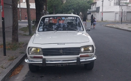 Peugeot 504 1970 En Estado De Exposición Funciona Perfecto
