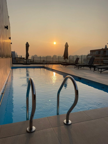 Arriendo Departamento Estudio Nuevo Semi Amoblado Las Condes