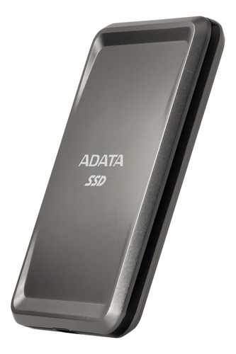 Disco Ssd Externo Adata Sc685 500g Ultra Slim Usb 3.2 Tipo C Color Gris