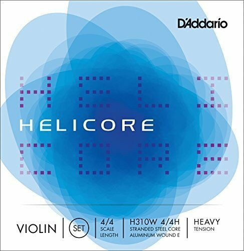 Cuerdas Para Violín 4/4 Tensión Fuerte D'addario