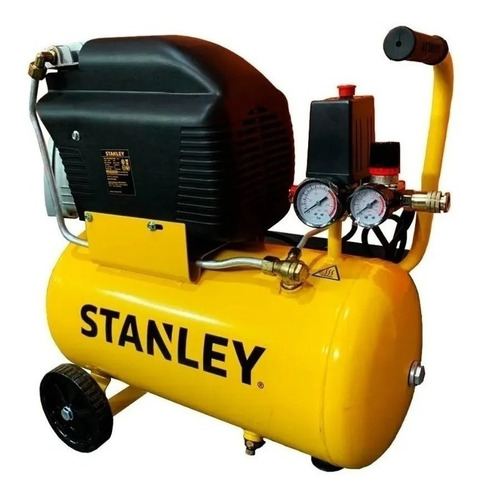 Imagen 2 de 3 de Compresor de aire eléctrico portátil Stanley FCCC404STC005 amarillo 230V 50Hz