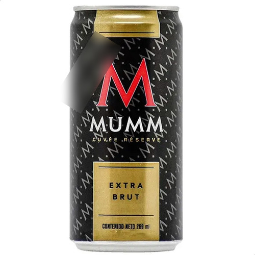 Champagne Mumm Cuvee Extrabrut  X24 Promo Mundial Argentina 
