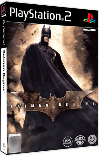 Batman Begins - Padrão Blue Label - Playstation 2 - Físico