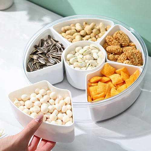 /para Bandeja Para Verduras Con Tapa, Caja De Aperitivos