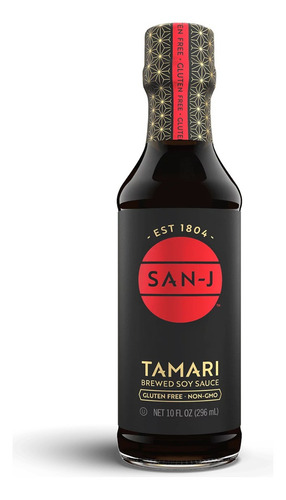 2 Piezas Salsa San J Tamari Gluten Free No Gmo 296 Ml