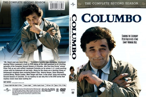Columbo Temporadas 1 A La 8 Remasterizada- Subt. - Dvd (Usado)