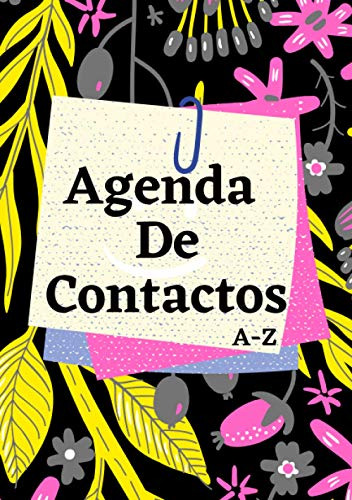 Agenda De Contactos A-z | Libreta De Direcciones Y Telefonos