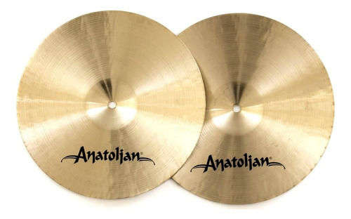 Chimbal Anatolian Deniz Hi-hat 14¨ Raw Natural Hybrid Handma