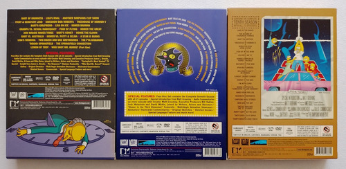 Lote Dvd Simpsons Temporadas 6, 7, 10 ( Usados ) Región 3 Hk (Usado)