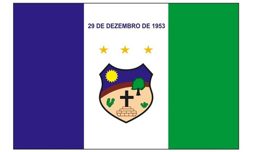 Bandeira Cidade Santa Cruz Do Capibaribe 1x1,45m