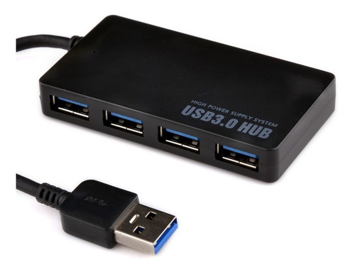 Hub Usb 3.0 De 4 Puertos, Para Macbook Air, Winpc Y +