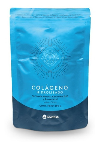 Colágeno Goldfish Con Té Verde Matcha, Q10 Y Resveratrol