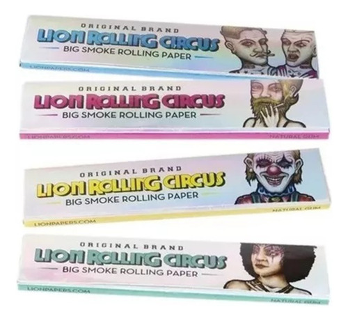 Papel Ultra Fino Lion Rolling Silver King Size - Ramos Grow