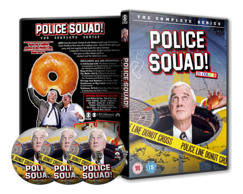 Police Squad Serie Completa En Dvd Ingles Subt Español