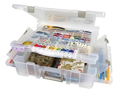 Artbin 6981ab Super Satchel Deluxe Base Dividida, Organizado